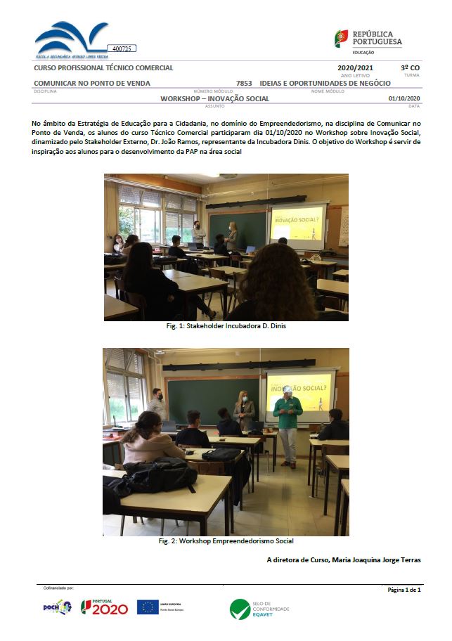 Contratação de Escola - 2020/2021