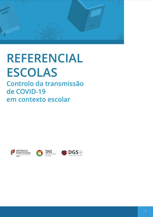 Referencial Escolas 2021-2022: Controlo da transmissão de COVID-19 em contexto escolar